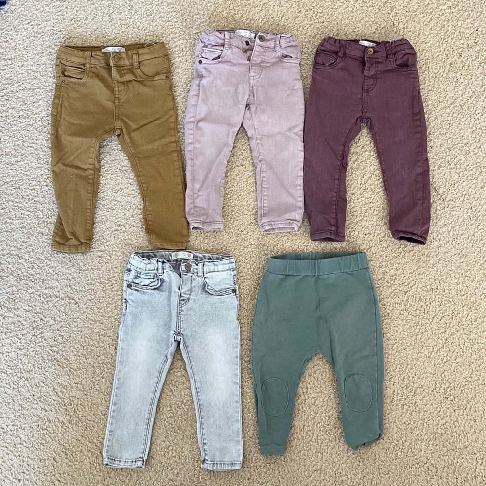 Zara Baby Boy Jeans Lot - Size 12/18 Months